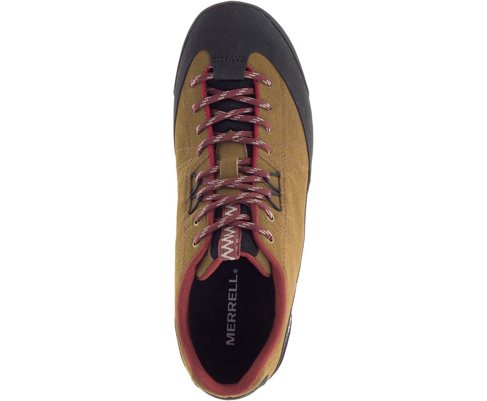 Merrell Sneakers Brown/Black - Catalyst Suede - Mens 29AKILNSB